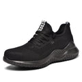 Sarah Express Breathable Lightweight Work Sneakers Black