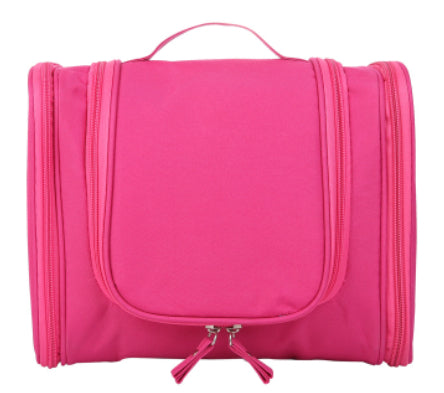 Sarah Express Travel Waterproof Cosmetic Storage Bag Rose red