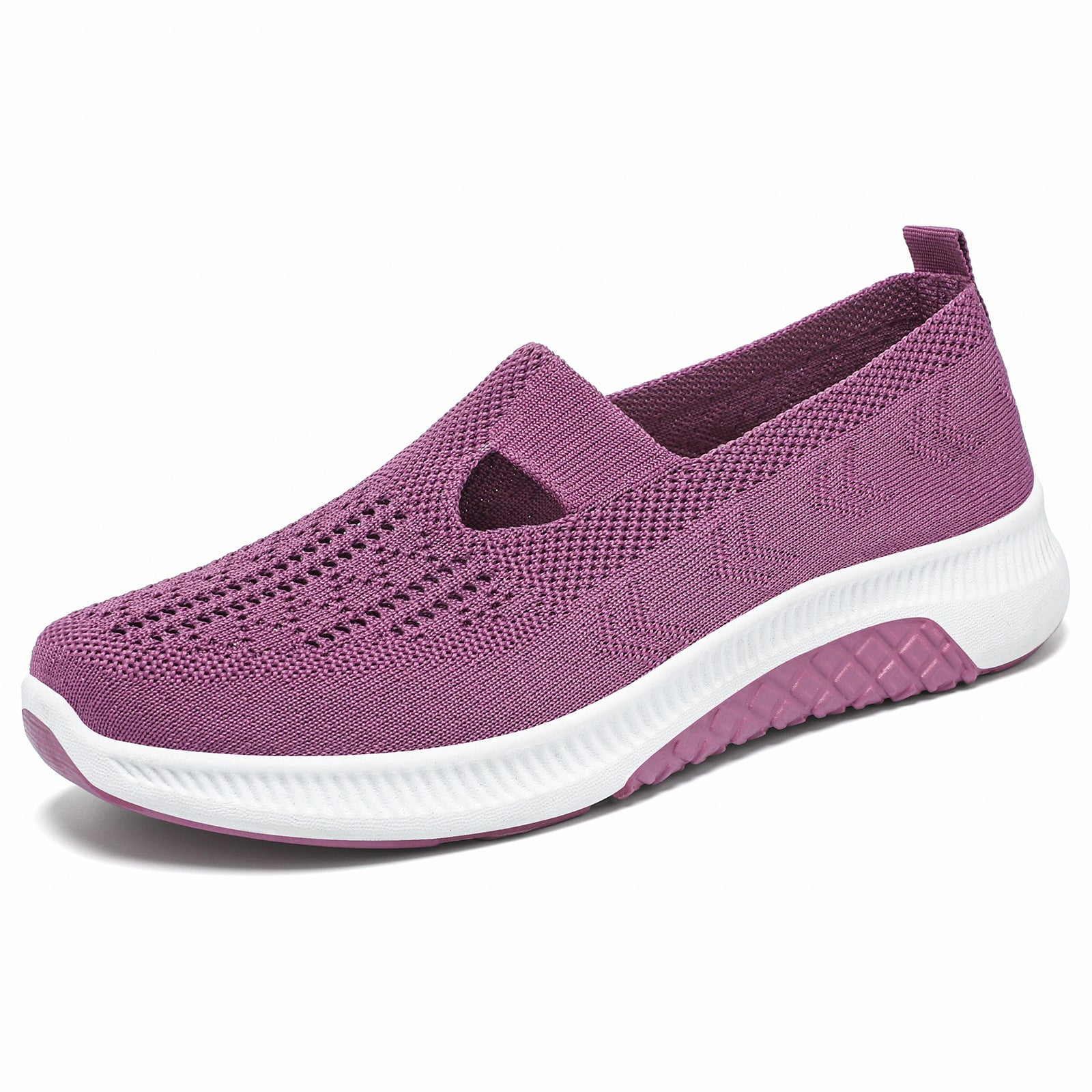 Flyknit Slip-On Casual Flat Sneakers – product detail alternate view 4