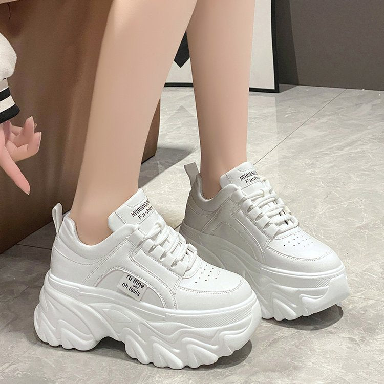 Sarah Express Women's Mesh Platform Dad Sneakers
