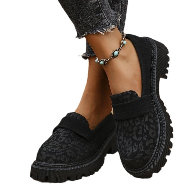 Sarah Express British-Inspired Chunky Platform Loafers