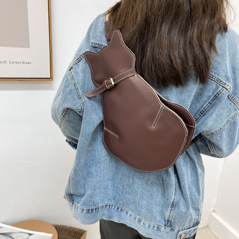 Sarah Express Cat Shaped Messenger Shoulder Bag