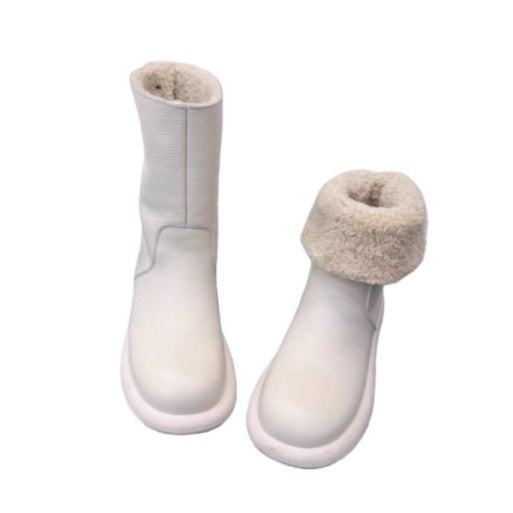 Sarah Express Women's Non-Slip Platform Winter Snow Boots