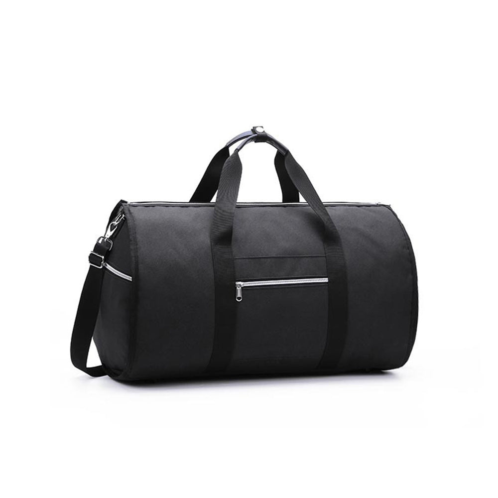 Sarah Express 2-in-1 Foldable Garment Travel Duffle Bag Black