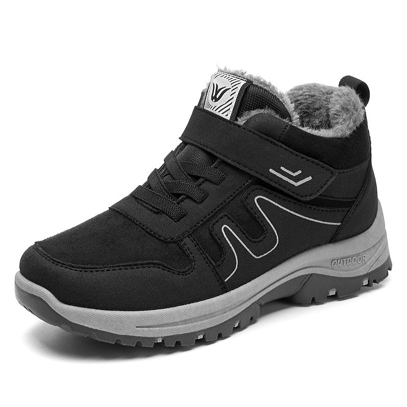 Sarah Express Women's Cotton Snow Boots With Velcro
