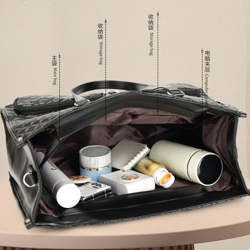 Sarah Express 2-in-1 Expandable Tote and Lunch Bag