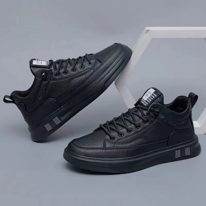 Sarah Express Men's Casual Microfiber Lace-Up Sneakers