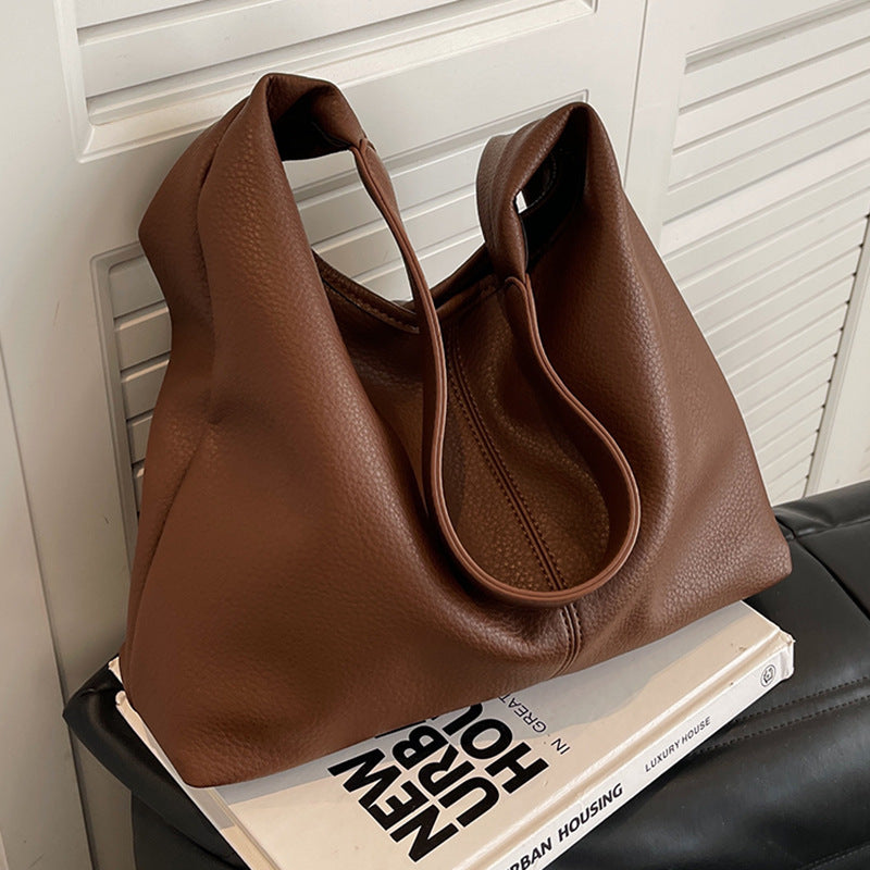 Sarah Express Structured Vegan Leather Crossbody Commuter Bag