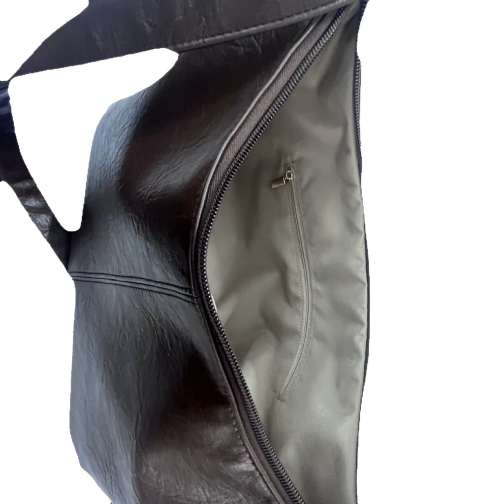 Sarah Express PU Leather Crossbody Bag with Adjustable Strap