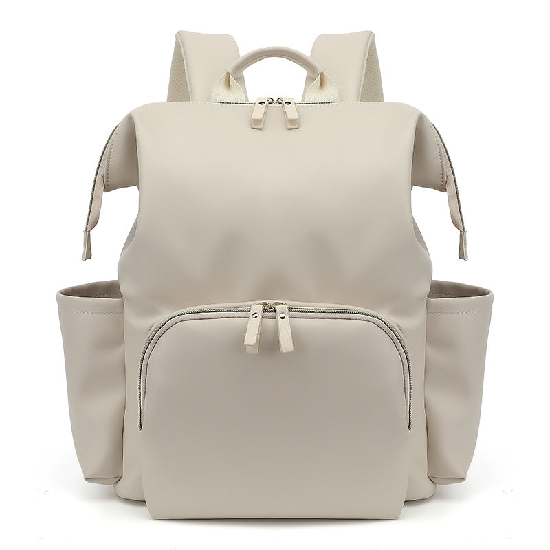 Sarah Express Multifunctional Insulated Diaper Storage Backpack Ivory White