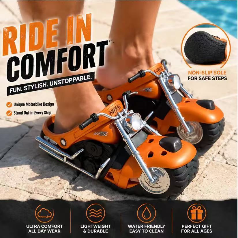 Sarah Express Motorcycle Shaped Casual Beach Sandals