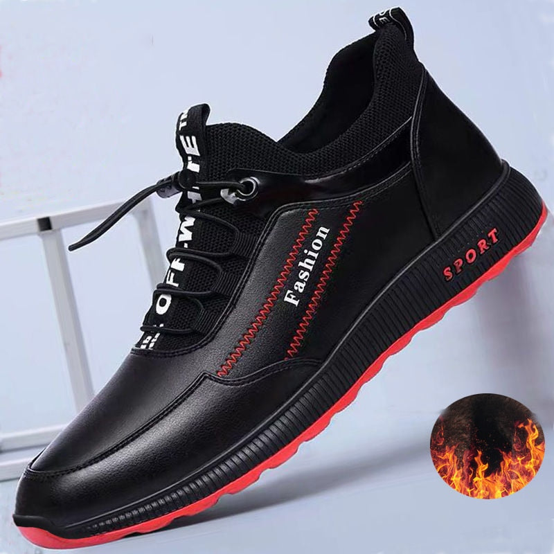 Sarah Express Men's Casual Street Style Flats Add cashmere
