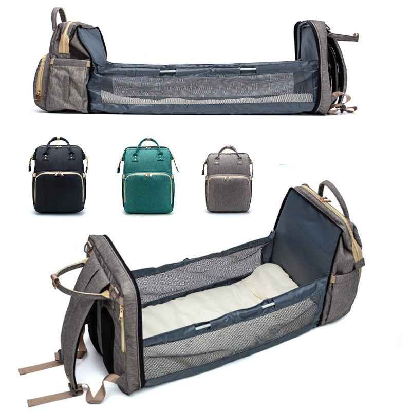 Sarah Express 3-in-1 Convertible Baby Diaper Travel Backpack