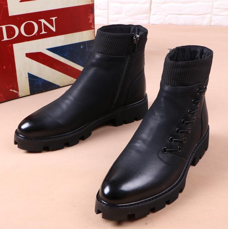 Sarah Express Men's Modern Lace-Up Ankle Boots