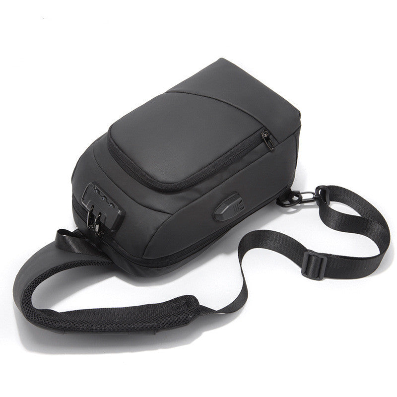 Sarah Express Anti-Theft Lockable USB Charging Messenger Bag