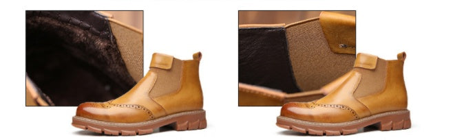 Sarah Express Retro Platform Martin Ankle Boots