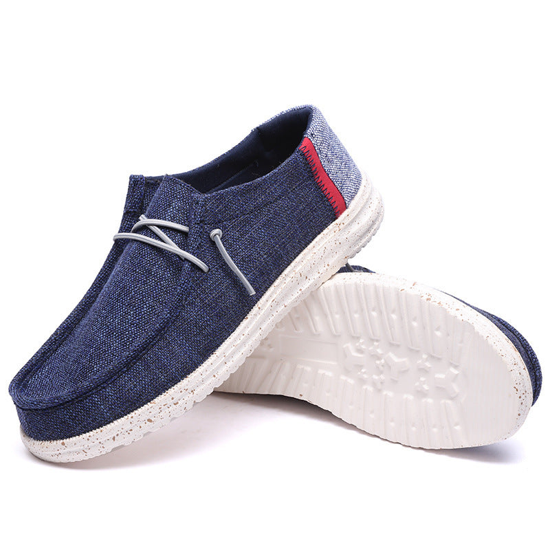 Sarah Express Lightweight Canvas Slip-On Casual Shoes