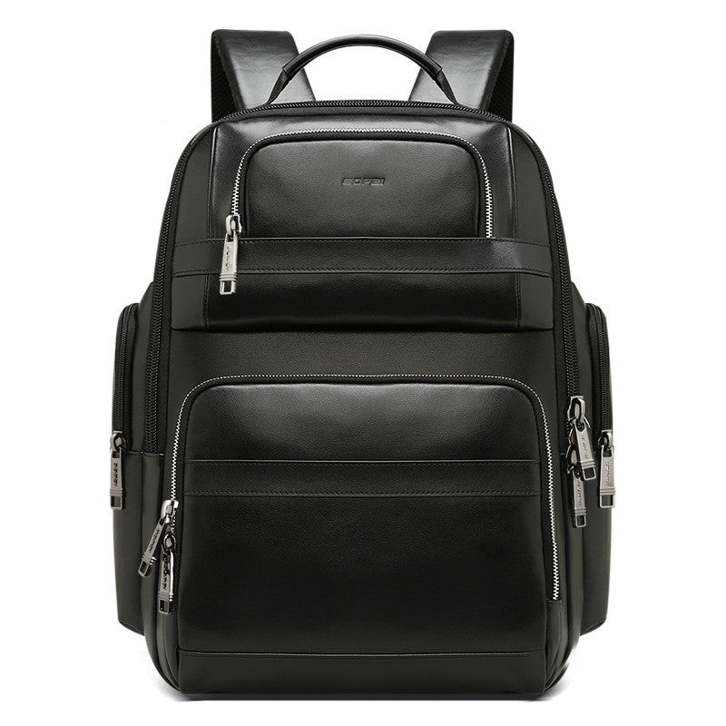 Sarah Express Structured Leather Backpack for Daily Essentials