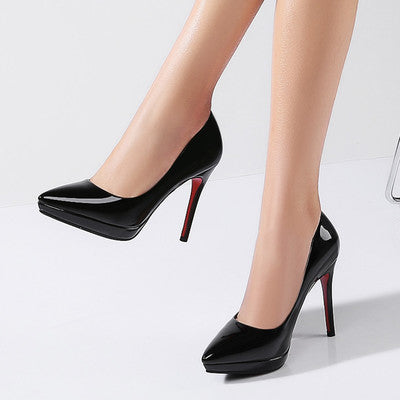 Sarah Express Pointed Toe Stiletto Platform Heels