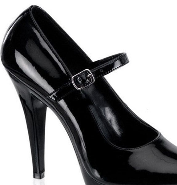 Sarah Express Cutout Platform Heels with Buckle Strap