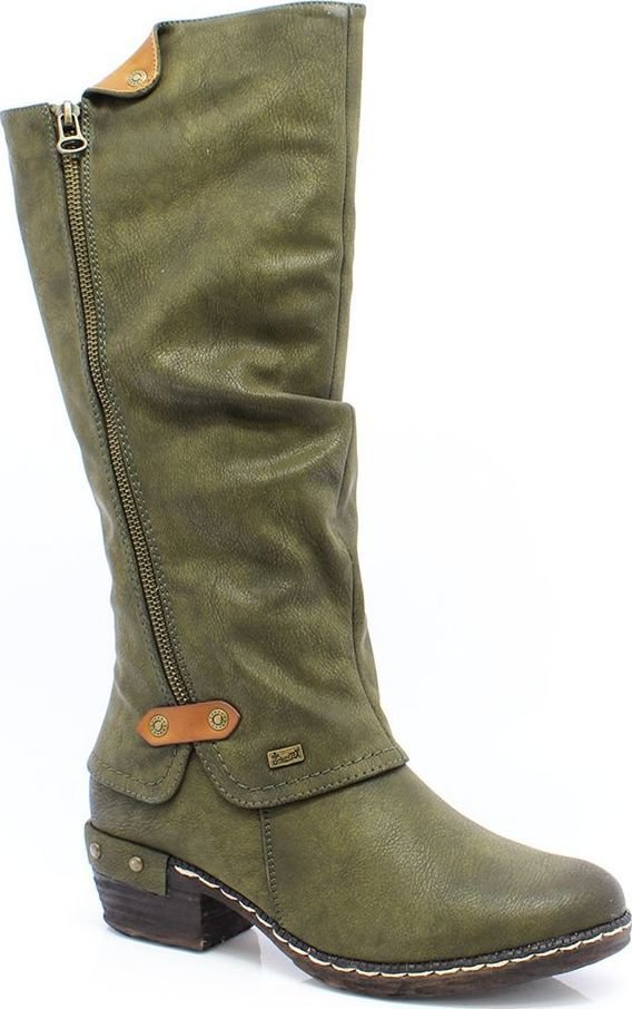 Sarah Express Women's Round Toe Side Zipper Boots