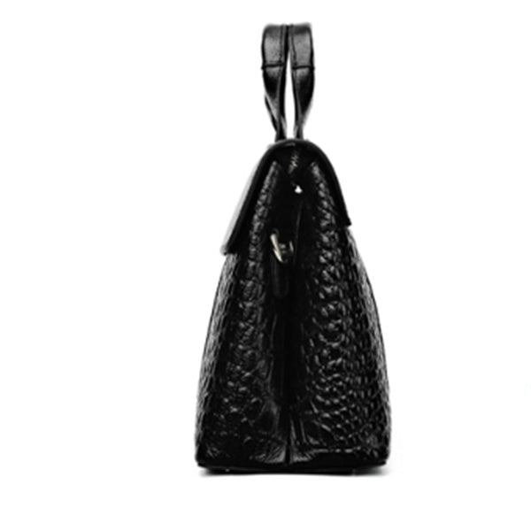 Sarah Express Textured Leather Look Structured Shoulder Bag