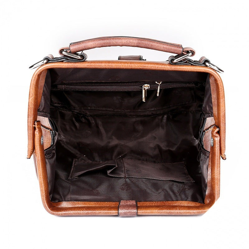 Sarah Express Structured Hexagon Detail Shoulder Bag
