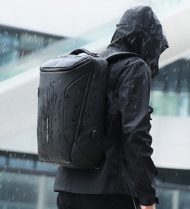 Sarah Express Water Repellent USB Charging Laptop Backpack