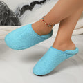 Sarah Express Fleece Lined Warm Unisex Indoor Slippers Moonlight
