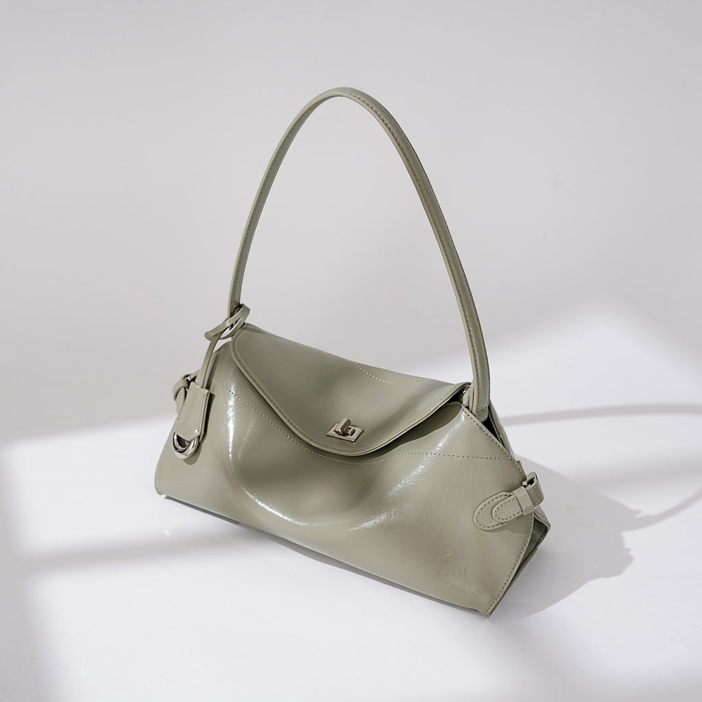 Sarah Express Minimalist Leather Crossbody Shoulder Bag