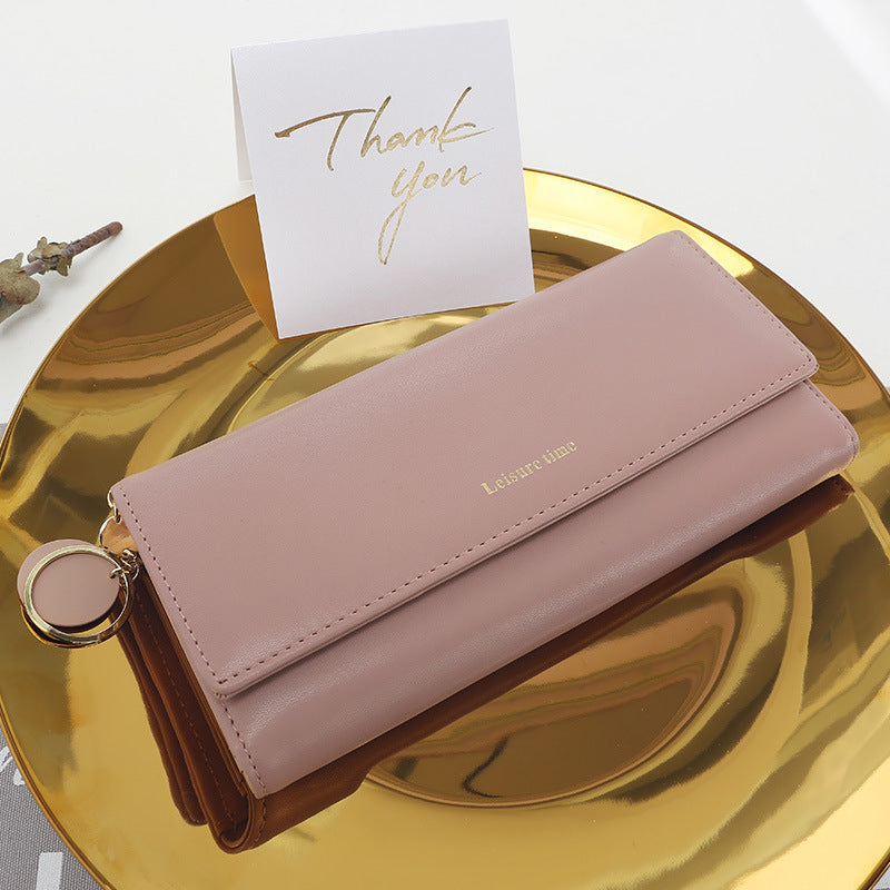 Sarah Express Multi-Function Long Wallet with Pendant