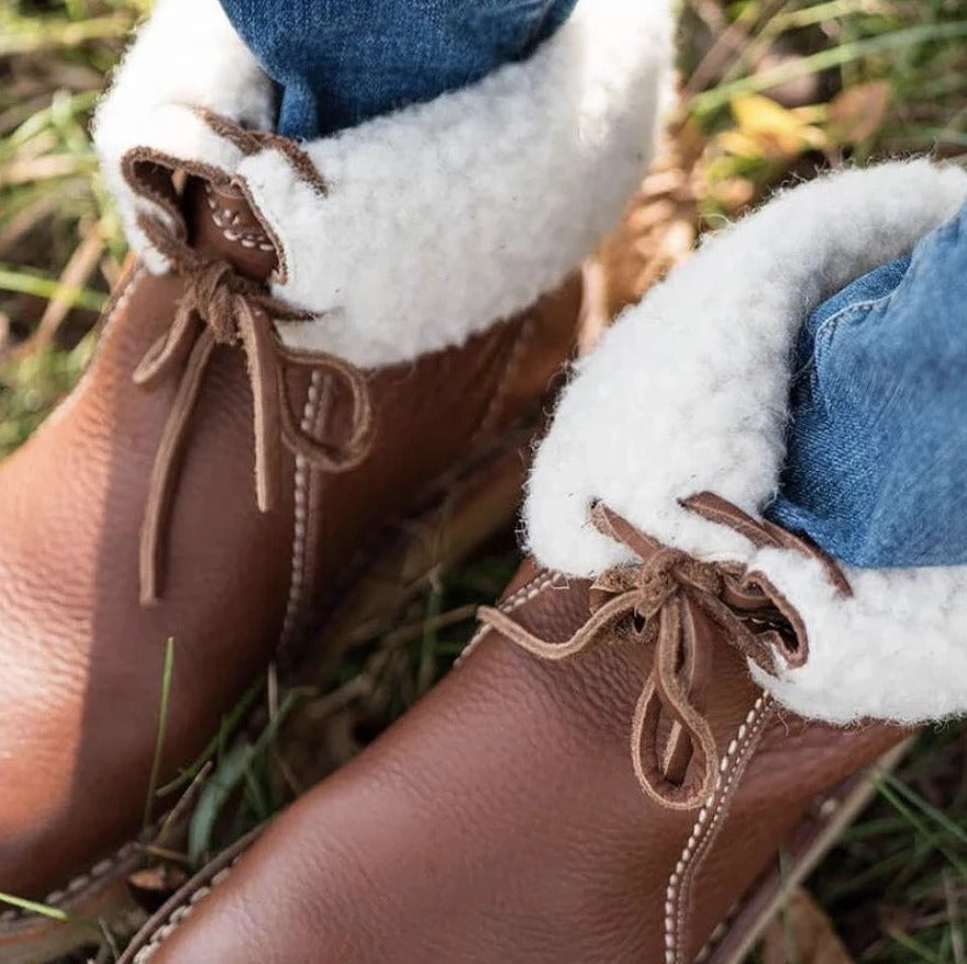 Sarah Express Women's Plush Lined Winter Snow Boots