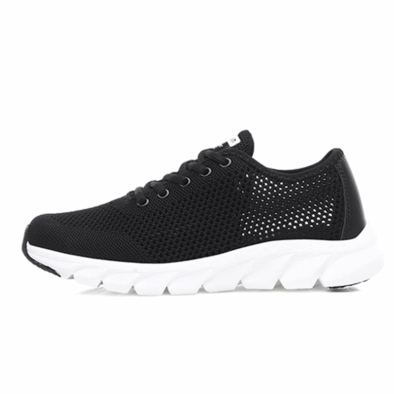 Sarah Express Lightweight Mesh Lace Up Athletic Sneakers