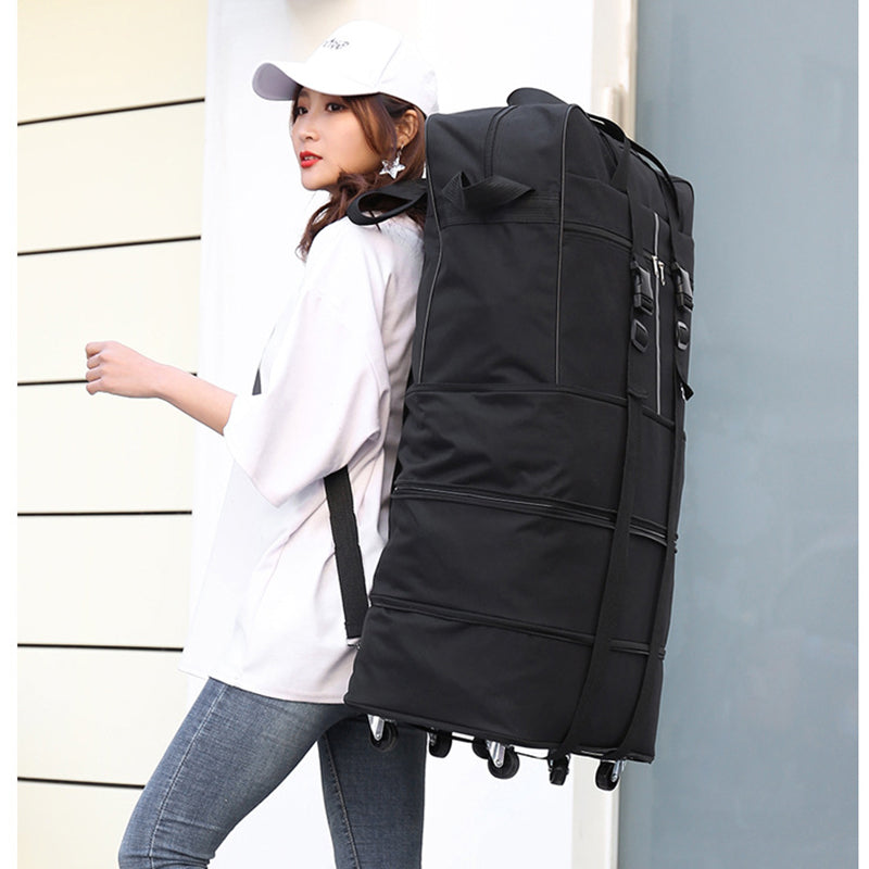 Sarah Express Foldable Rolling Travel Luggage Bag