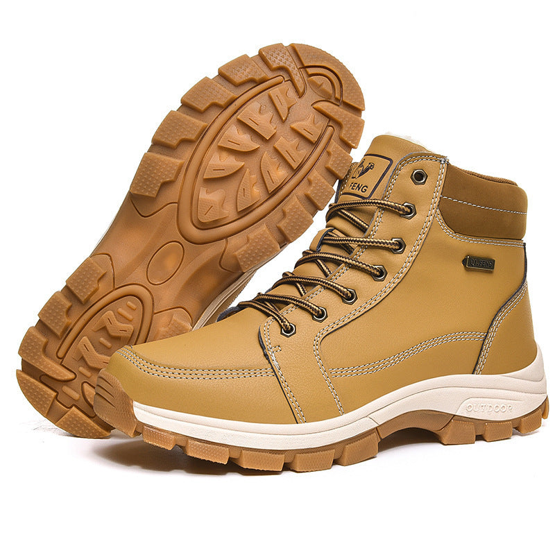Sarah Express Men's Outdoor Winter Ankle Snow Boots