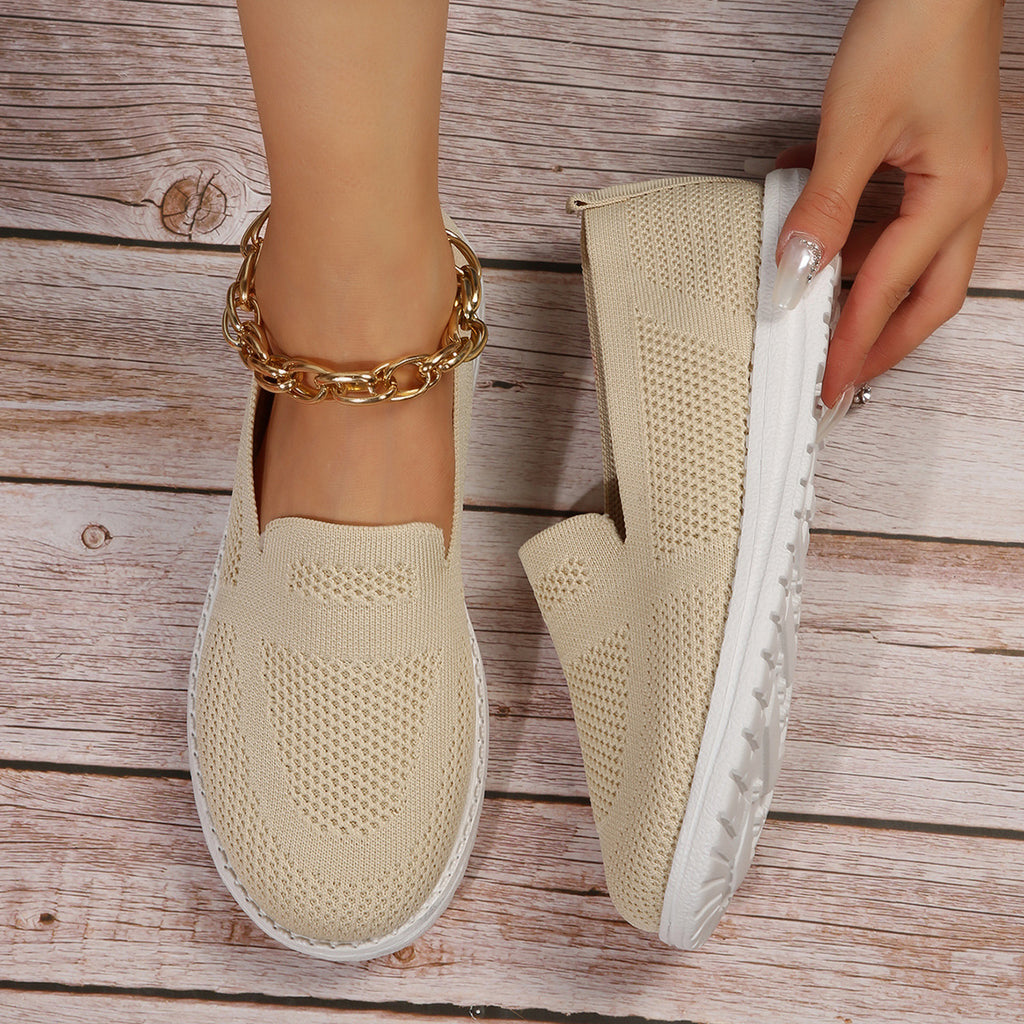 Sarah Express Breathable Mesh Slip-On Flat Loafers