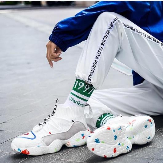 Sarah Express Splash Hi-Top Breathable Winter Sneakers