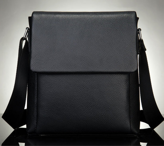 Sarah Express Structured Cowhide Leather Shoulder Bag