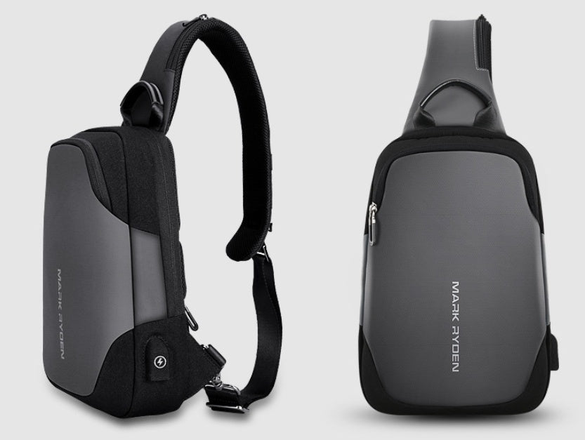Sarah Express Anti-Theft USB Charging Chest Bag