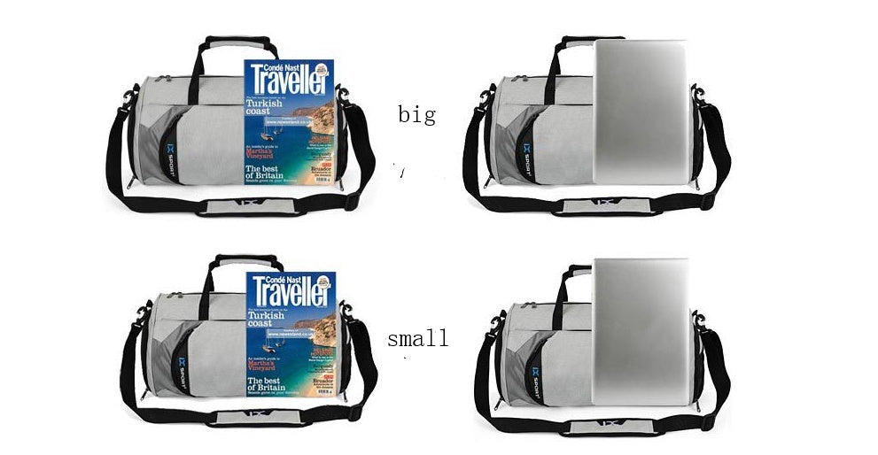 Sarah Express Duffle Bag With Dedicated Shoe Compartment