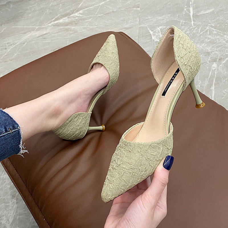 Sarah Express Pointed Toe Stiletto Heels