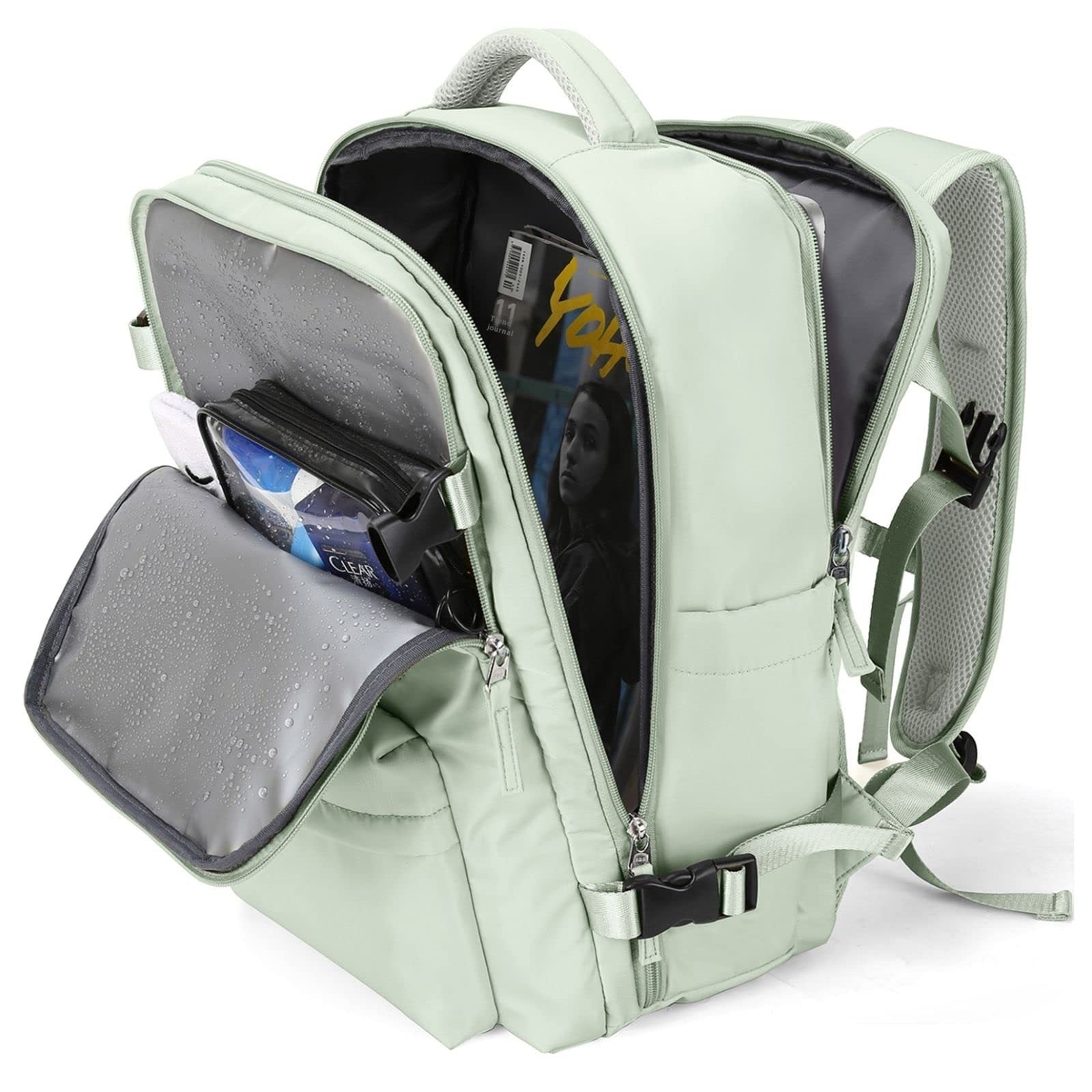 Sarah Express Large Capacity Travel Backpack with Shoe Compartment
