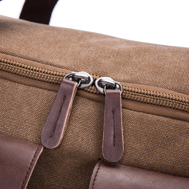 Sarah Express Canvas Travel Backpack with Front Pockets