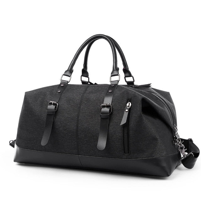 Sarah Express Water Resistant Oxford Travel Duffle Bag
