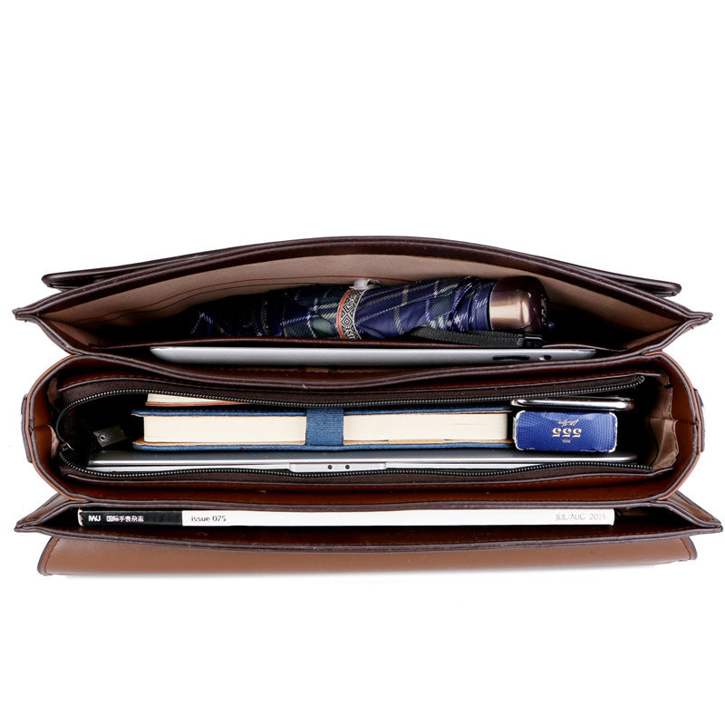Sarah Express Structured Men's Business Briefcase
