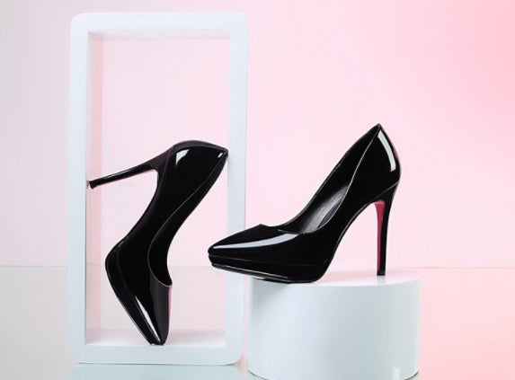 Sarah Express Pointed Toe Stiletto Platform Heels