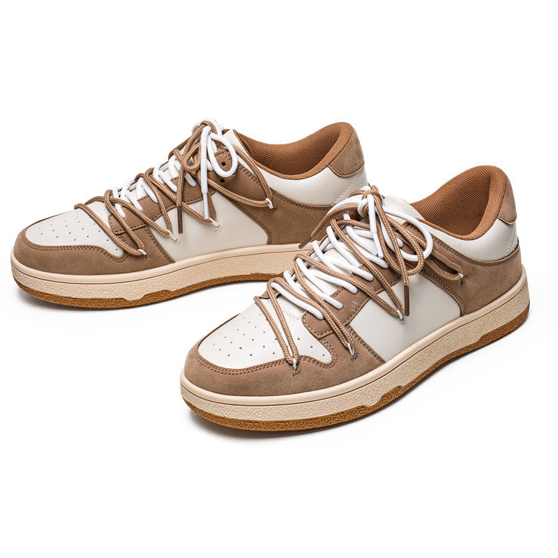 Sarah Express Men's Low-Top Lace-Up Board Sneakers JL V38 M
