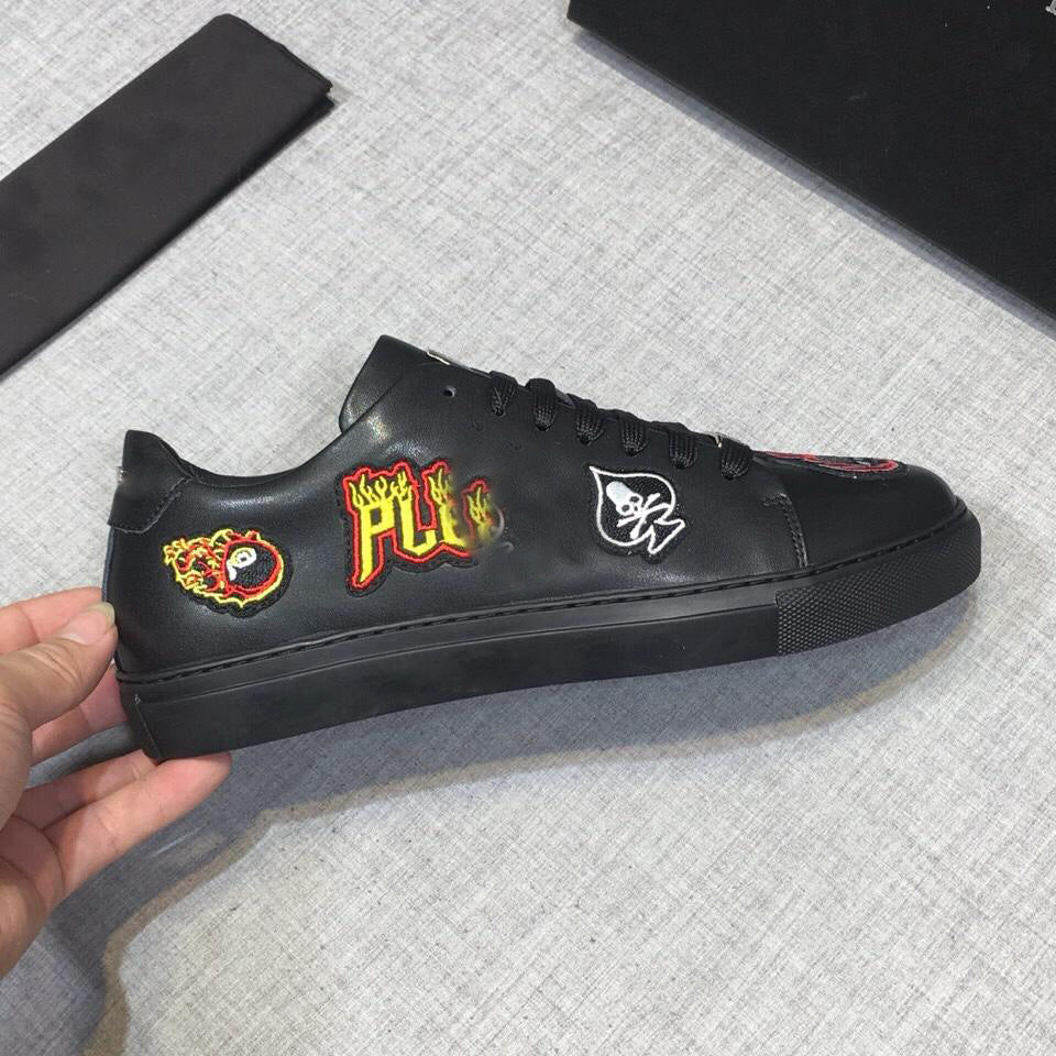 Sarah Express Graphic Patch Casual Men Sneakers
