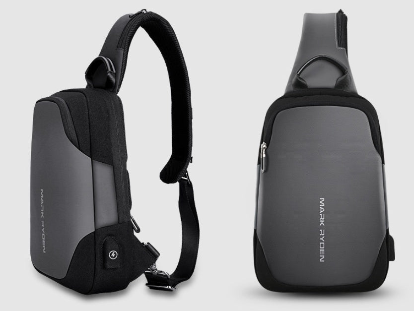 Sarah Express Anti-Theft USB Charging Chest Bag