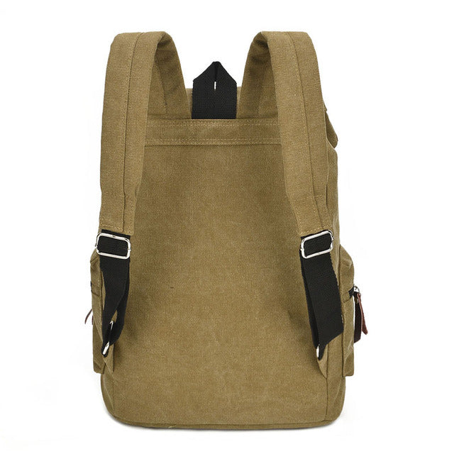 Sarah Express Canvas Backpack with Buckle Detail